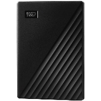Външен диск HDD Western Digital My Passport 1TB USB 3.2 - WDBYVG0010BBK-WESN
