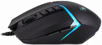 Геймърска мишка А4 Bloody W60 Max Stone, Оптична, Жична, USB, RGB, 10000cpi, 8бутона, Черен - W60-STONE