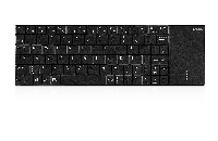 Безжична клавиатура RAPOO E2710, Мултимедийна, 2.4Ghz, Кирилизиране, Черен