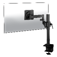 Стойка за монитор за бюро ARCTIC X1, Регулируема, 13"-49", 15 кг, Черен