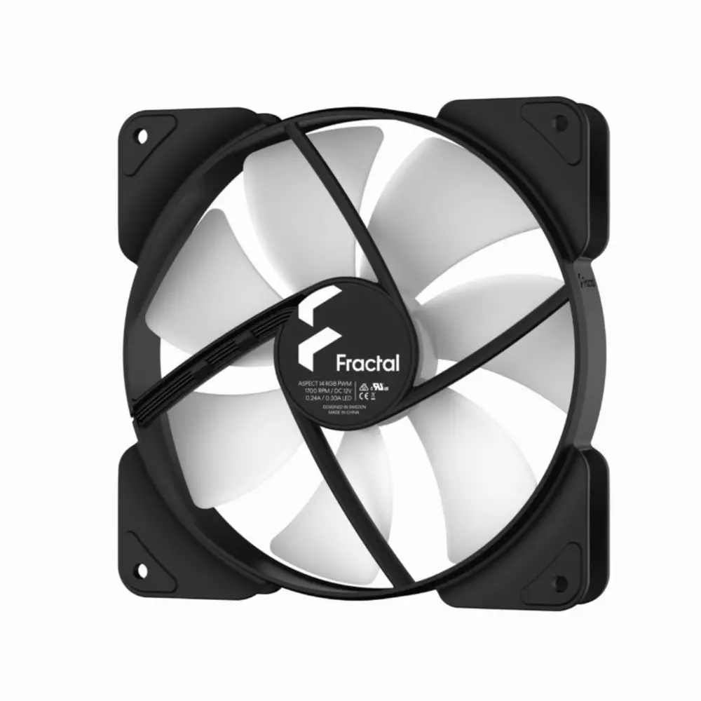 Вентилатор Fractal Aspect 14 RGB PWM Black 3X