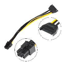 Makki Екстендер Mining Riser PCI Express 1x to 16x - 270uf - MAKKI-SR139-270