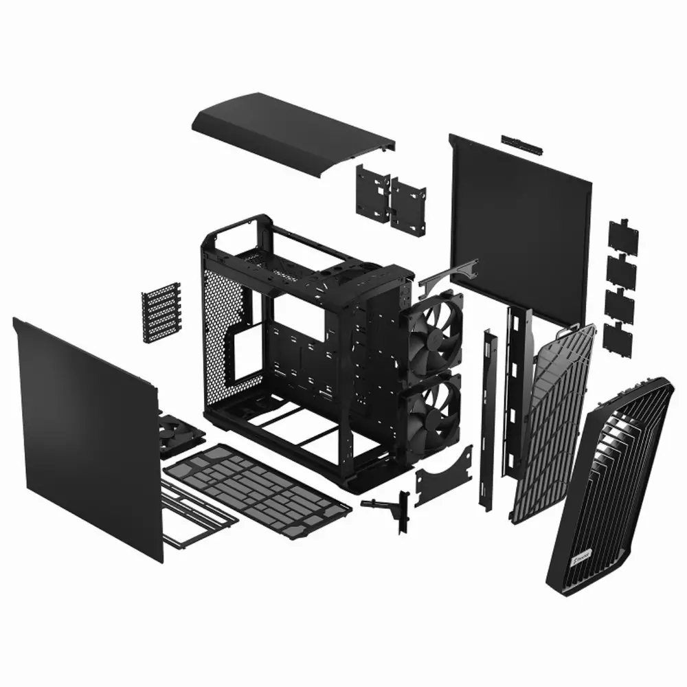 Кутия Fractal Design Torrent Black Solid