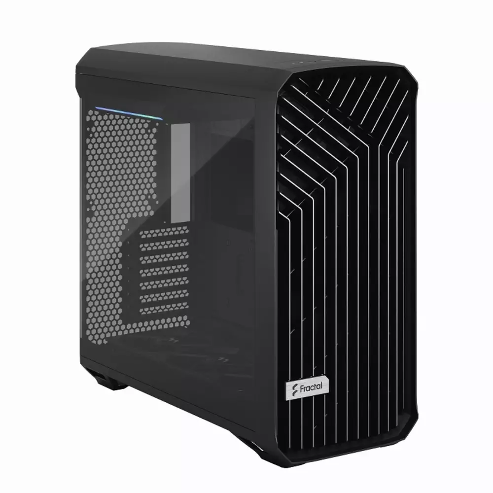 Кутия Fractal Design Torrent Black Tempered Glass Light