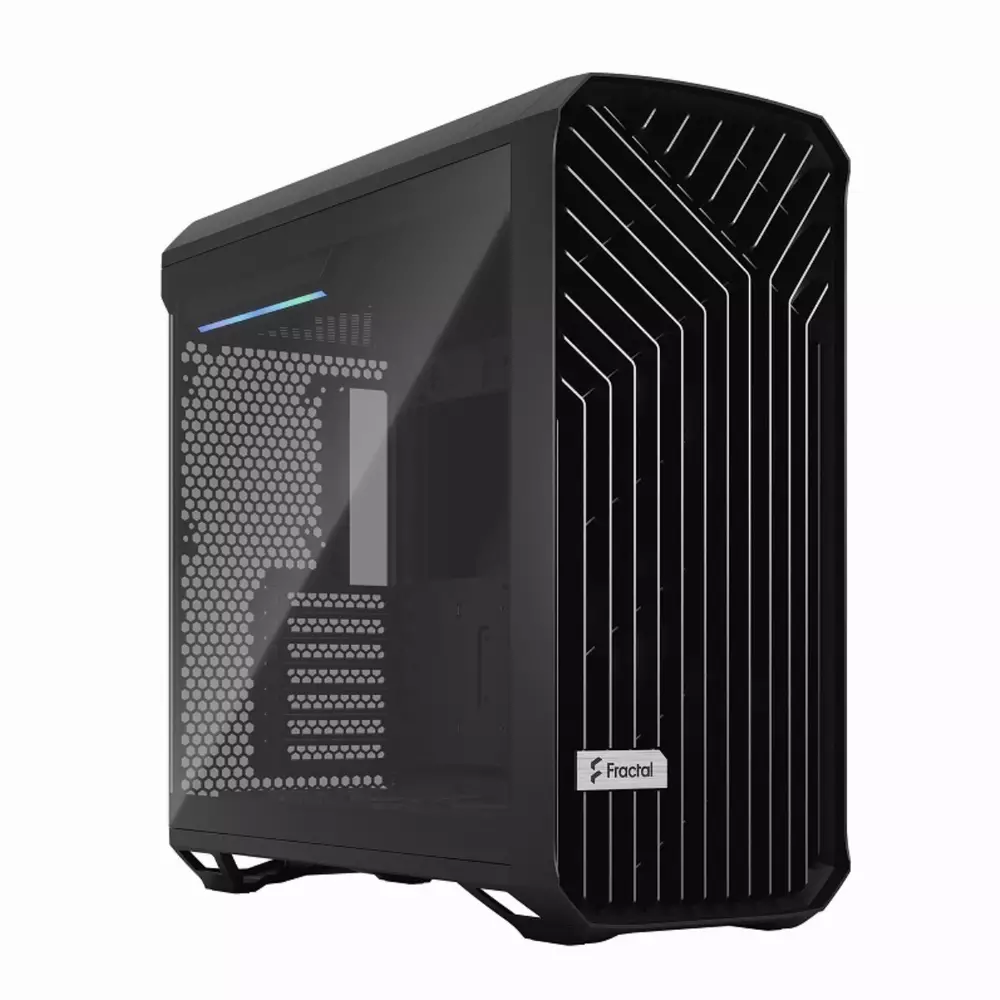 Кутия Fractal Design Torrent Black Tempered Glass Light