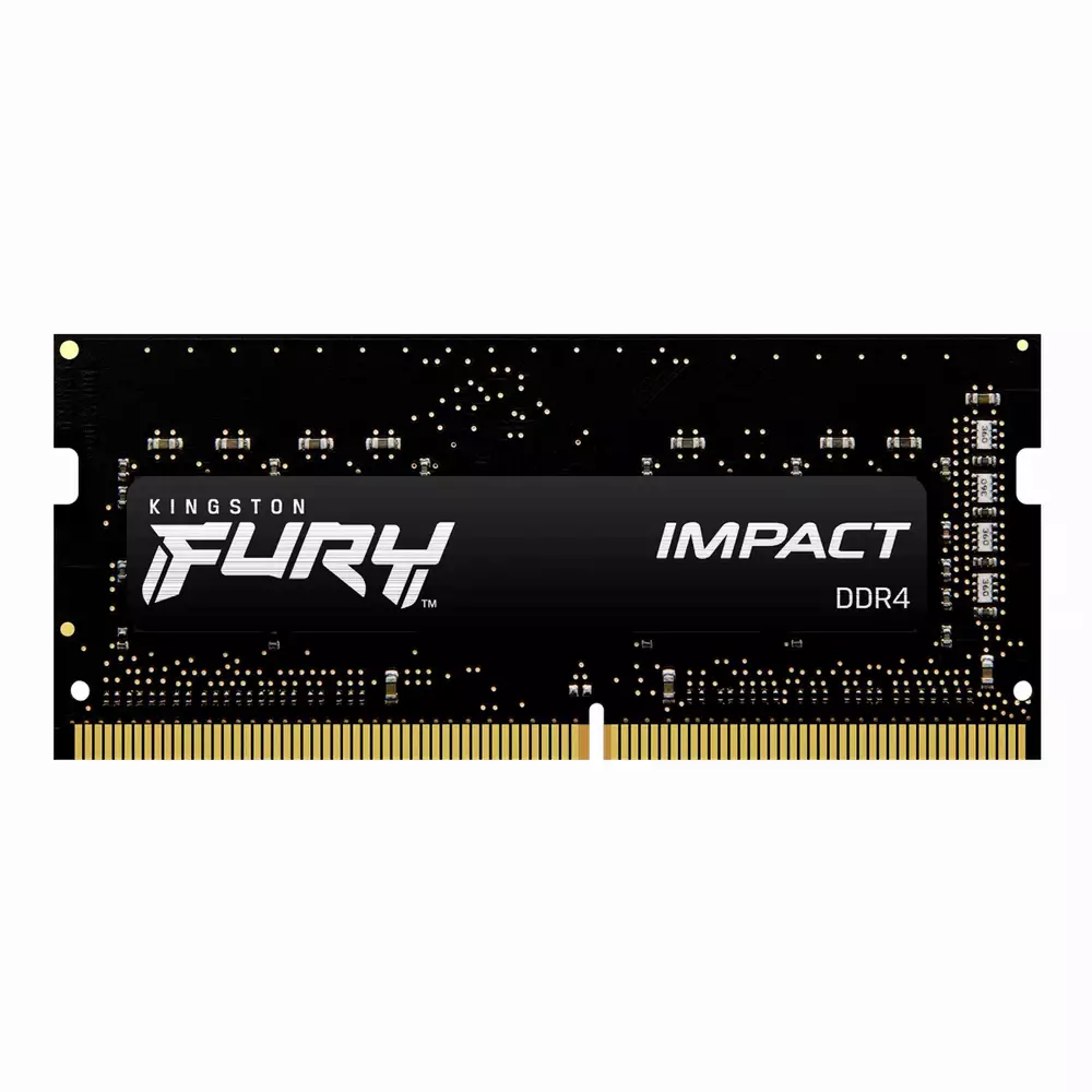 Памет Kingston FURY IMPACT 8GB SODIMM DDR4 3200MHz CL20 - KF432S20IB/8