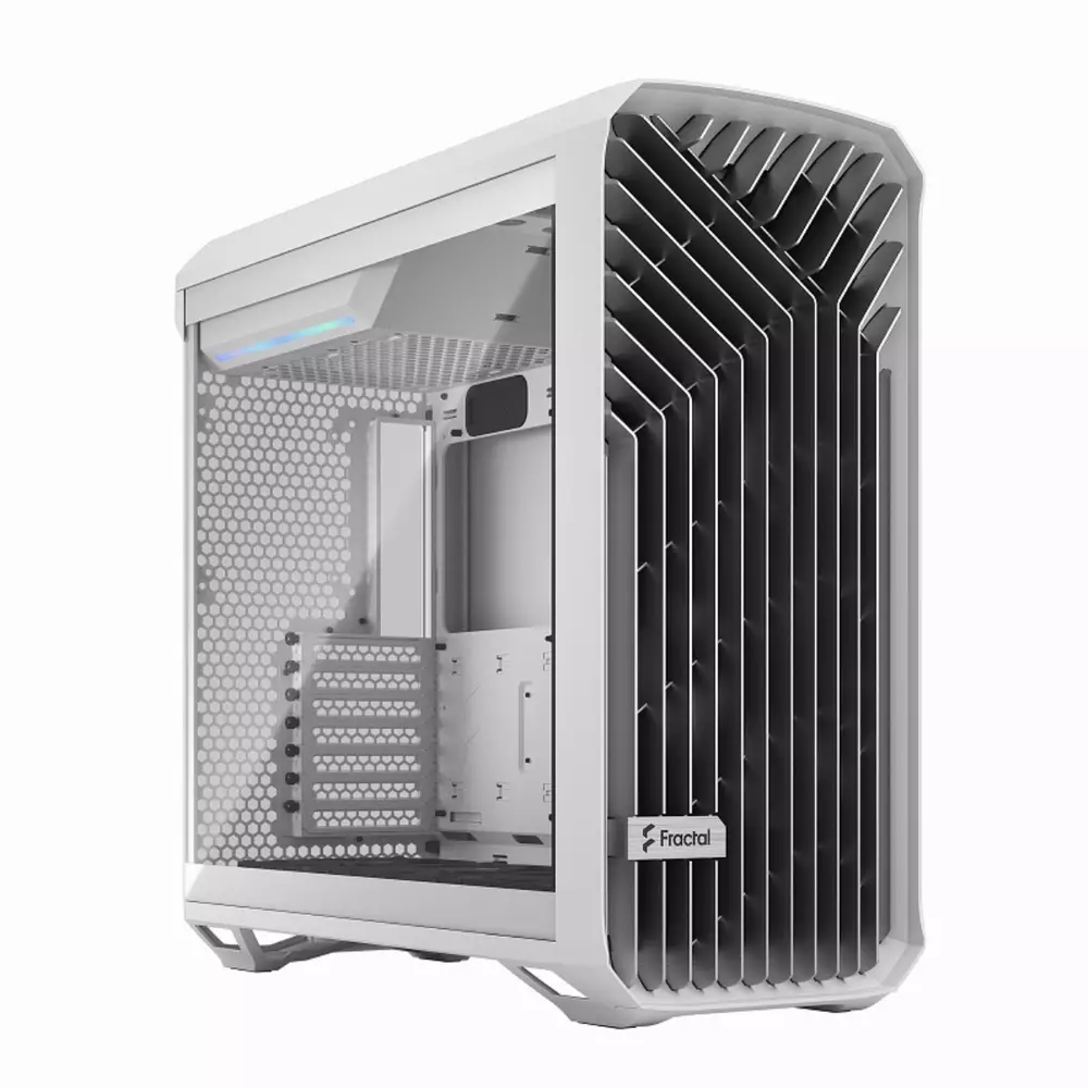 Кутия Fractal Design Torrent White Tempered Glass Light