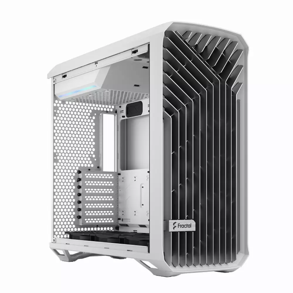 Кутия Fractal Design Torrent White Tempered Glass Light