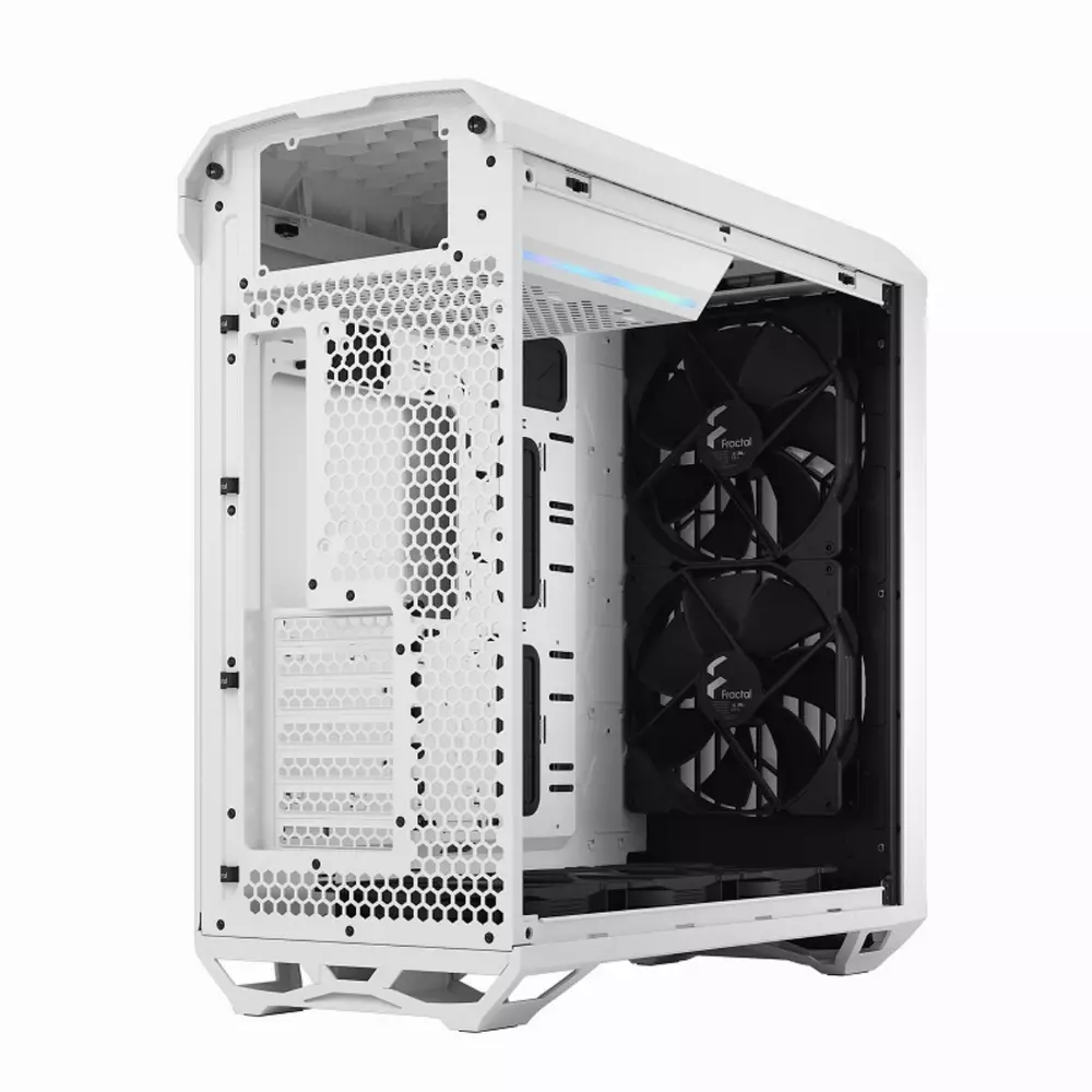 Кутия Fractal Design Torrent White Tempered Glass Light