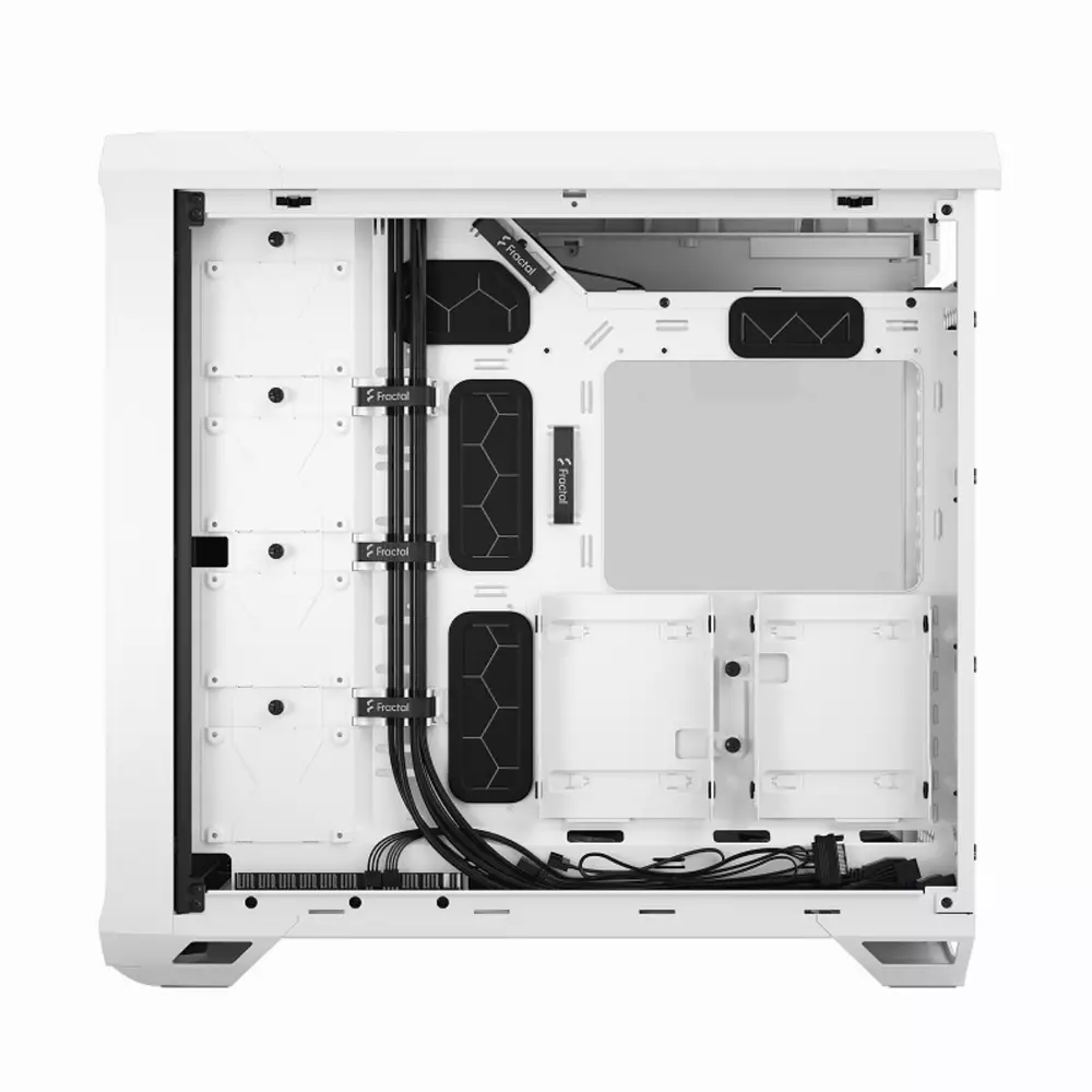 Кутия Fractal Design Torrent White Tempered Glass Light