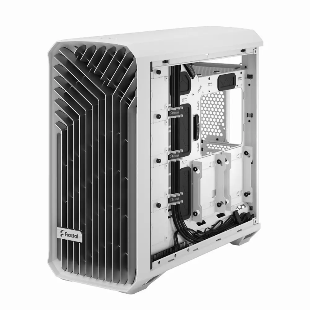 Кутия Fractal Design Torrent White Tempered Glass Light