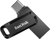 USB памет SanDisk Ultra Dual Drive Go, 32 GB, USB 3.2 1st Gen (USB 3.0), Черен