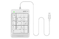 Цифрова клавиатура A4tech FK13P, Бял