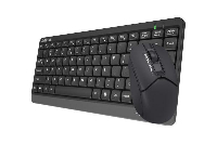 Комплект клавиатура и мишка A4TECH FG1112 Fstyler, Безжичен, 2.4 GHz, Черен