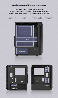 Кутия Zalman N4 RGB Tempered Glass Case ATX