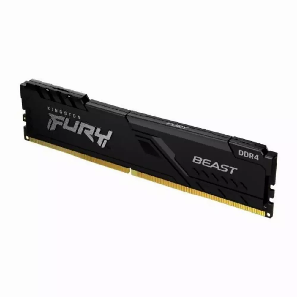 Памет Kingston FURY Beast Black 8GB DDR4 3600MHz CL17 - KF436C17BB/8