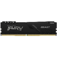 Памет Kingston FURY Beast Black 16GB DDR4 3200MHz CL16 - KF432C16BB/16