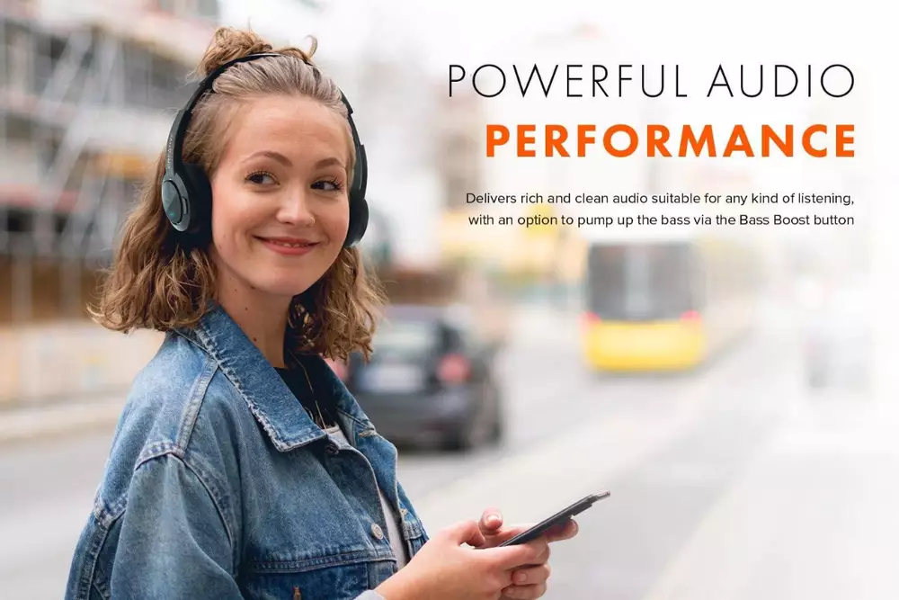 Слушалки CREATIVE Sound Blaster Jam V2 Bluetooth, Черен