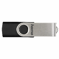 USB памет HAMA Rotate, 64GB, 10 MB/s, Черен