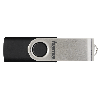 USB памет HAMA Rotate, 128GB, 10 MB/s, Черен