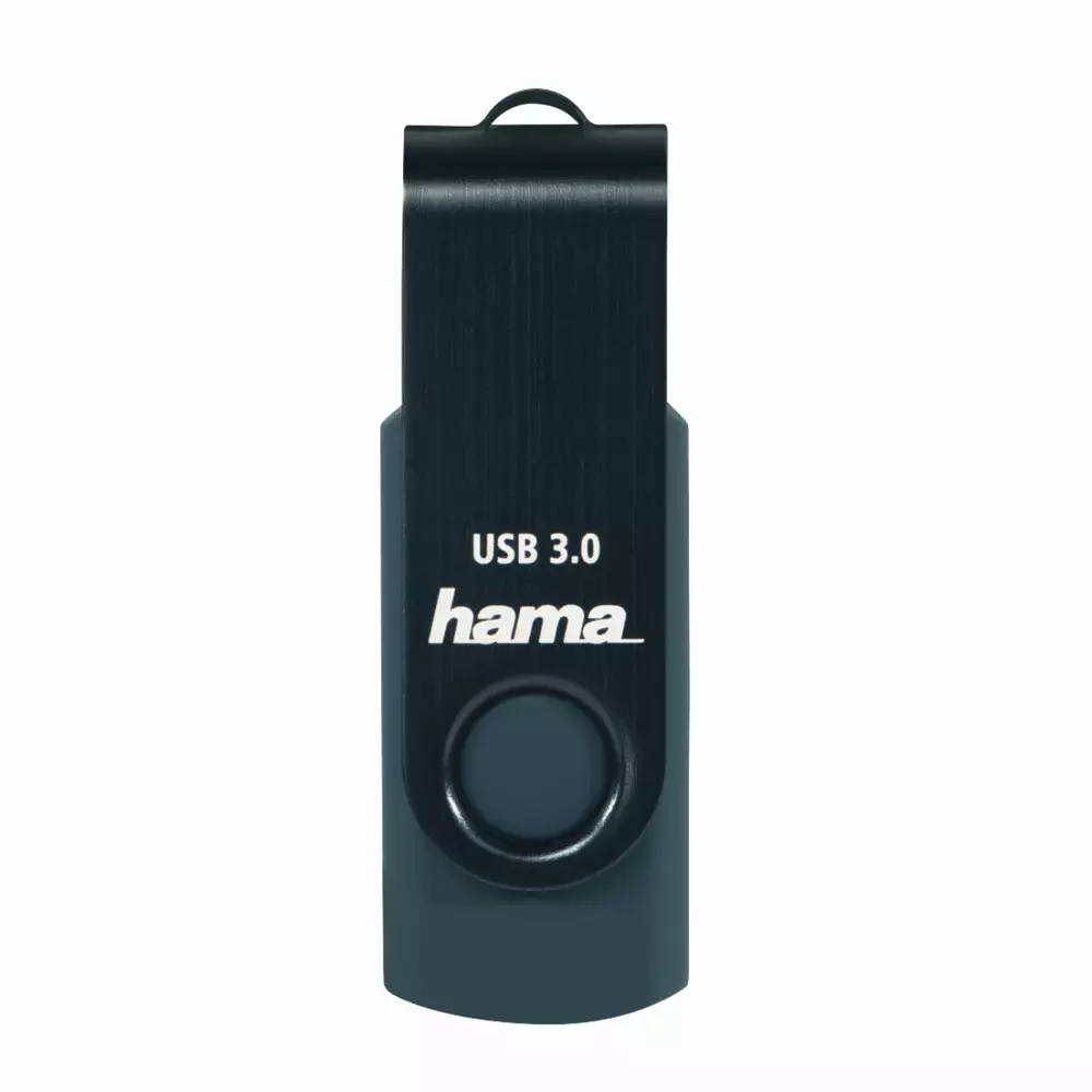 USB памет HAMA Rotate 256GB USB 3.0 Black