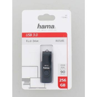 USB памет HAMA Rotate 256GB USB 3.0 Black