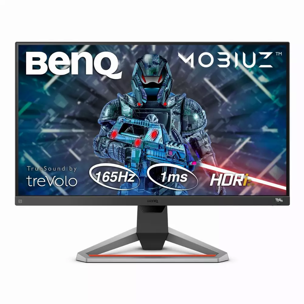 Монитор BenQ EX2710S MOBIUZ 165Hz, IPS, 27 inch, Wide, FHD, 1ms, HDR, HDMI, DisplayPort, Черен