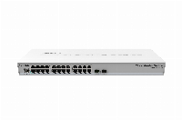 Суич Mikrotik CRS326-24G-2S-RM, 24xGigabit LAN, 2xSFP+ cages