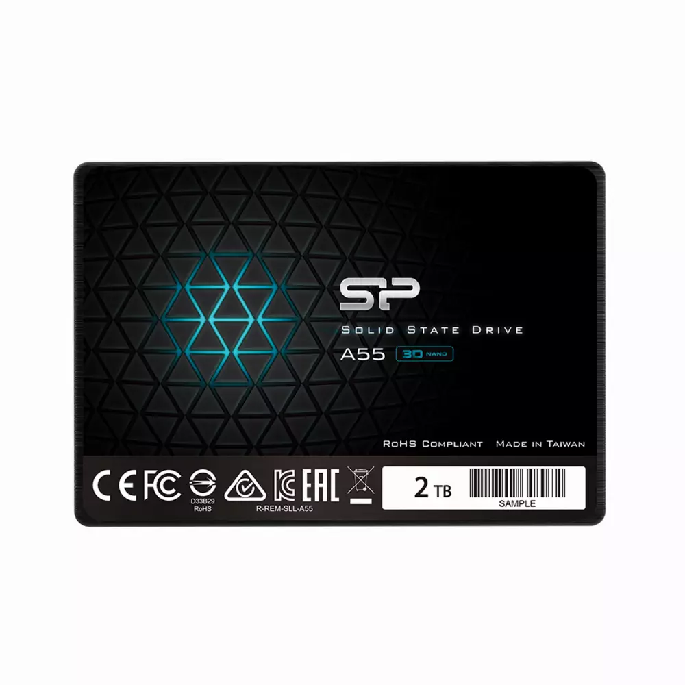 Диск SSD Silicon Power A55 2TB 2.5" SATA III 6Gb/s - SP002TBSS3A55S25