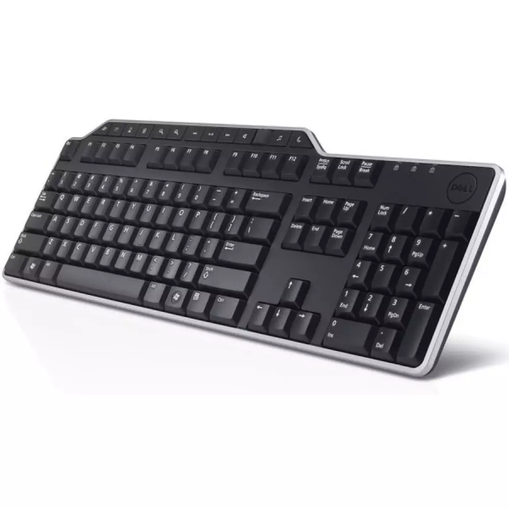 Клавиатура Dell KB813 Smartcard Keyboard US/European (QWERTY) - 580-18366-14