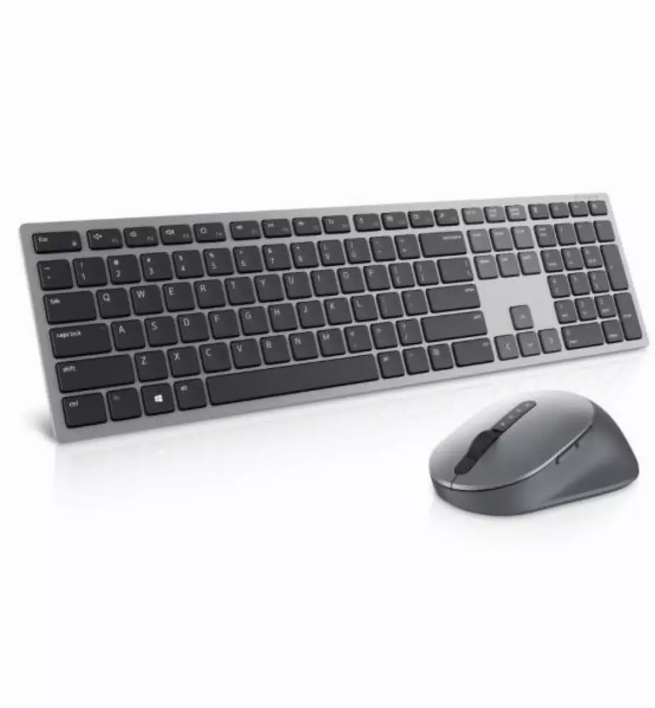 Клавиатура + мишка Dell KM7321W Premier Multi-Device Wireless Keyboard and Mouse - 580-AJQJ-14
