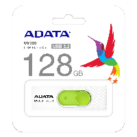 USB флашка ADATA UV320 128GB USB 3.1 White - AUV320-128G-RWHGN
