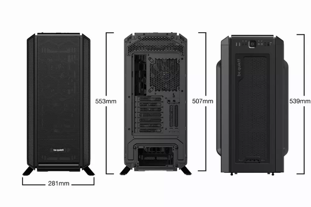 Кутия be quiet! Silent Base 802 Black - BG039