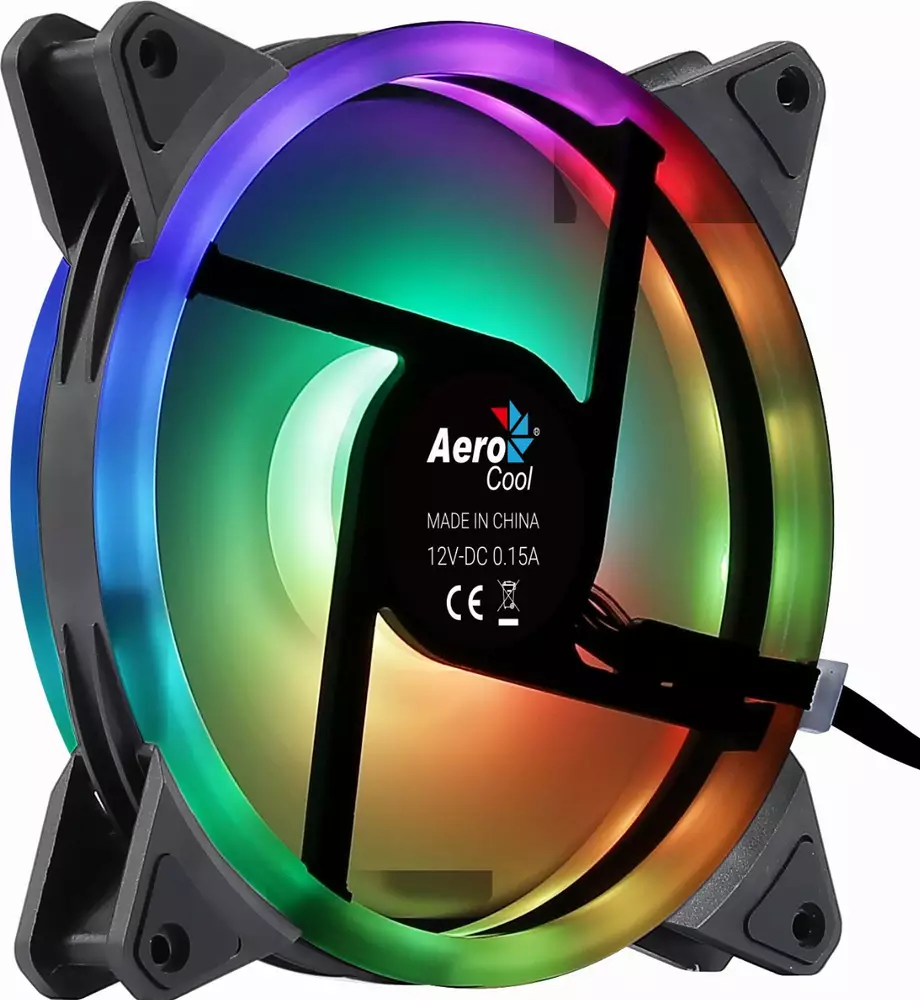 Вентилатор AeroCool 140 mm Duo 14 Addressable RGB - ACF4-DU10217.11