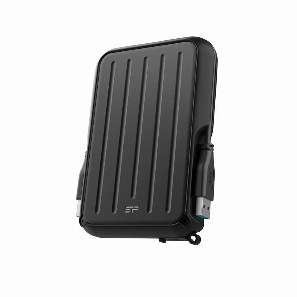 Външен диск Silicon Power Armor A66 2.5" 1TB USB 3.2 Gen 1 Удароустойчив - SP010TBPHD66SS3K