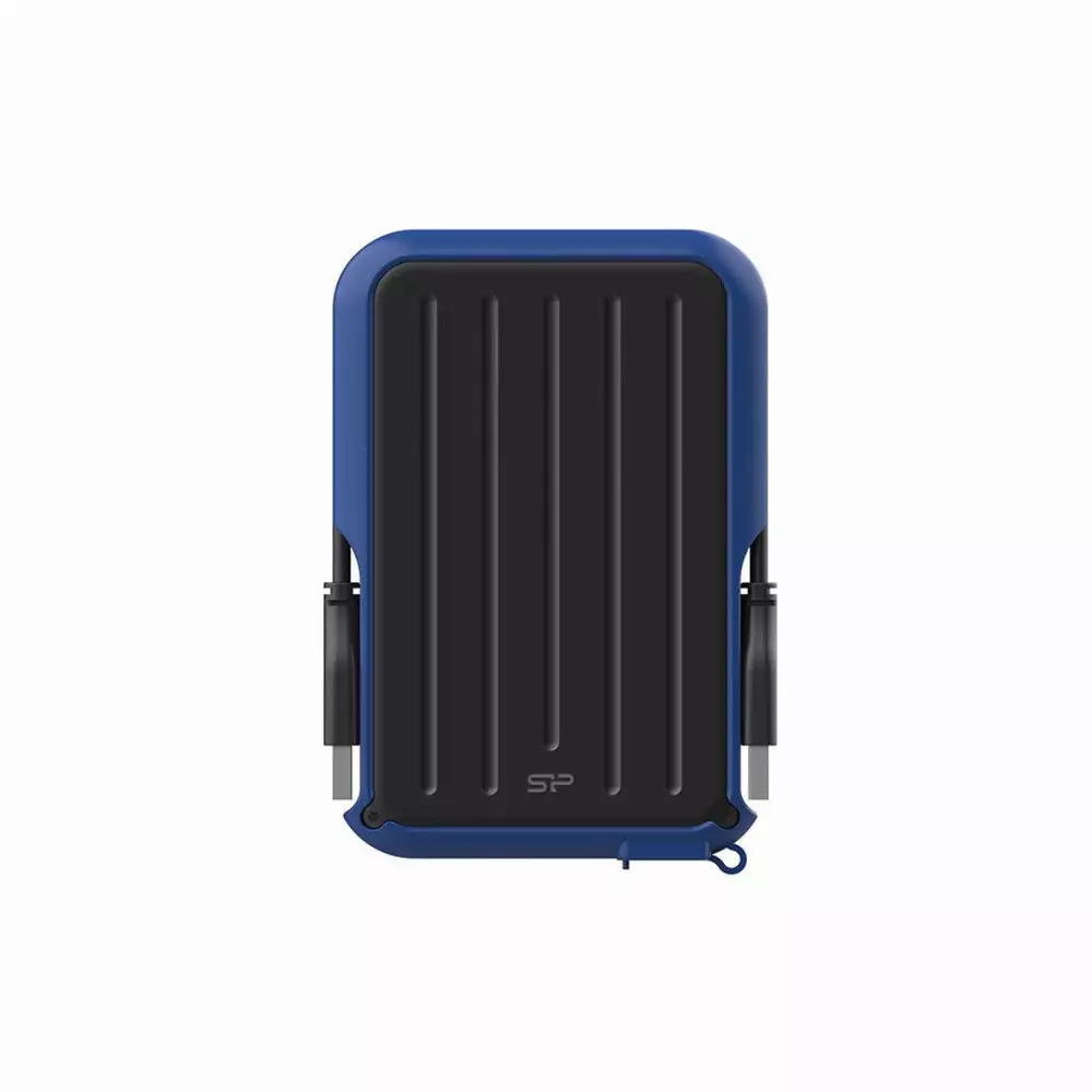 Външен диск Silicon Power Armor A66 2.5" 2TB USB 3.2 Gen 1 Удароустойчив - SP020TBPHD66SS3B