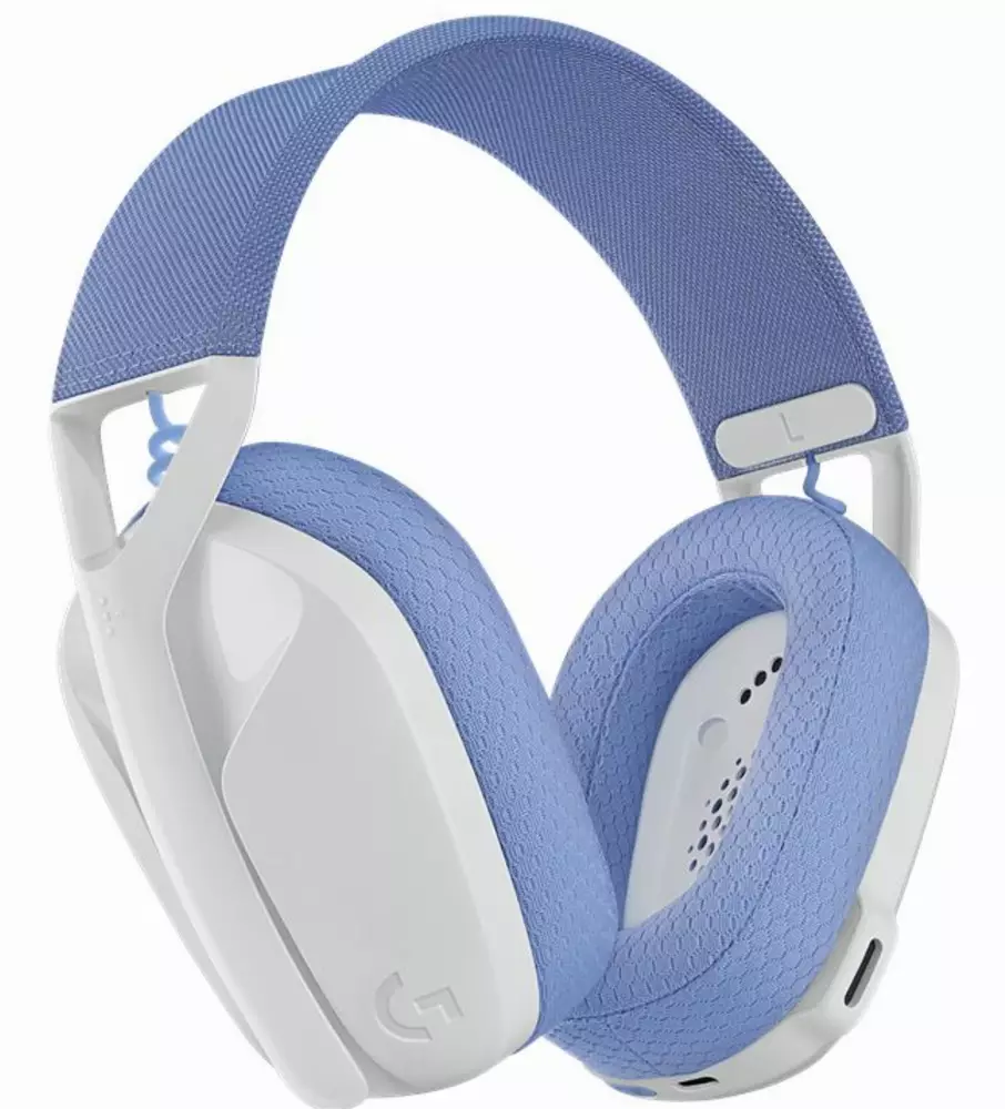 Безжични геймърски слушалки Logitech G435 Lightspeed Wireless Gaming Headset White - 981-001074
