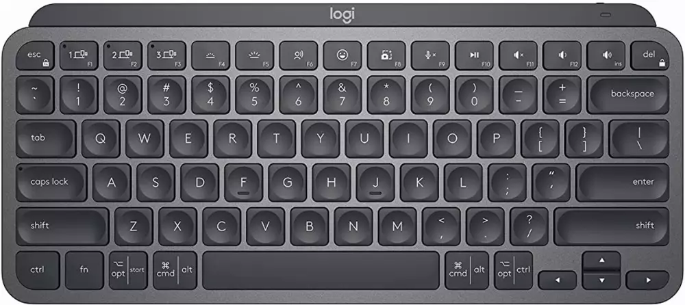 Клавиатура Logitech MX Mini Minimalist Wireless Illuminated Keyboard Graphite US - 920-010498