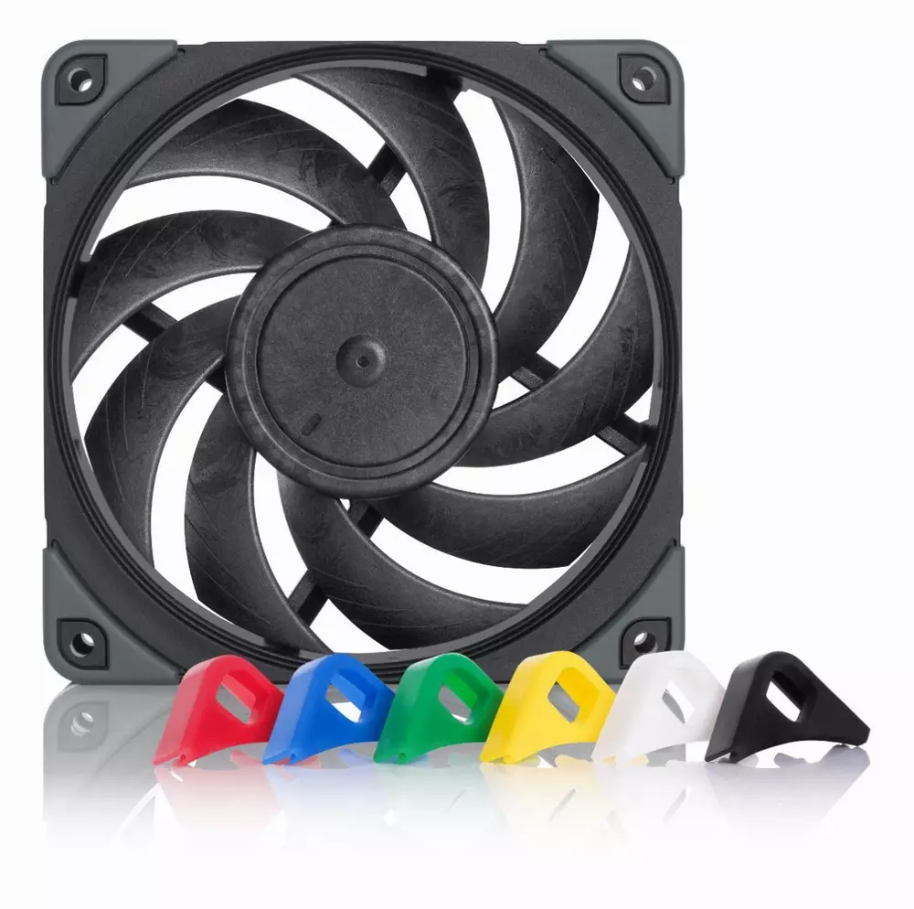  Вентилатор Noctua NF-A12x25-PWM 120mm Fan chromax.black.swap - NF-A12x25-PWM.CH.BK.S   