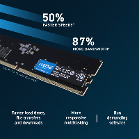 Памет Crucial 16GB DDR5 4800MHz - CT16G48C40U5