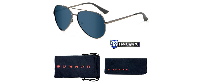 Слънчеви очила GUNNAR Maverick Gunmetal Onyx, Sun, Черен