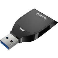 Четец за карти SanDisk SD UHS-I, USB 3.0, SDHC, SDXC, SDDR-C531-GNANN