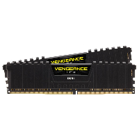 Памет Corsair Vengeance LPX Black 32GB (2x16GB) DDR4 3200MHz CL16 - CMK32GX4M2E3200C16