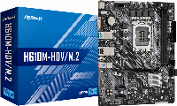 Дънна платка ASRock H610M-HDV/M.2 LGA1700 DDR4