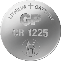 Литиева бутонна батерия GP  CR-1225 3V  1 бр. в блистер /цена за 1 бр./