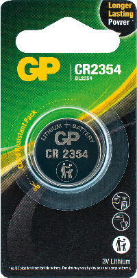 Литиева бутонна батерия GP  CR-2354 3V  1 бр. в блистер /цена за 1 бр./