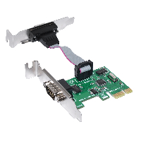 I/O карта Makki Low Profile PCI-E card to 2 x Serial port - MAKKI-PCIE-SERIAL-LP