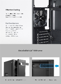 Кутия Zalman T8 RGB Mid Tower Black