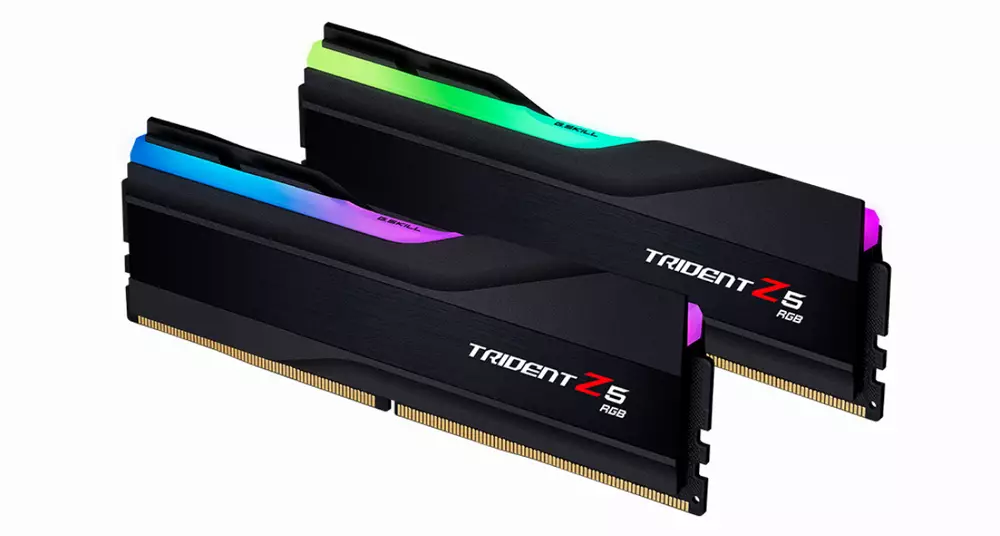 Памет G.SKILL Trident Z5 Black RGB 32GB (2x16GB) DDR5 6000MHz CL36 - F5-6000J3636F16GX2-TZ5RK