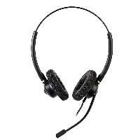 Слушалки Addasound Crystal 2732 Duo, UC, черни
